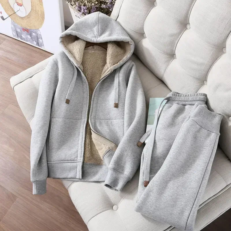 Autumn Winter Long Sleeve Sweatshirt Jacket – Cozy & Stylish Outerwear